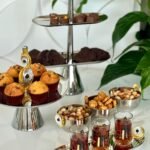 طقم ٤ قطع معدن فضي