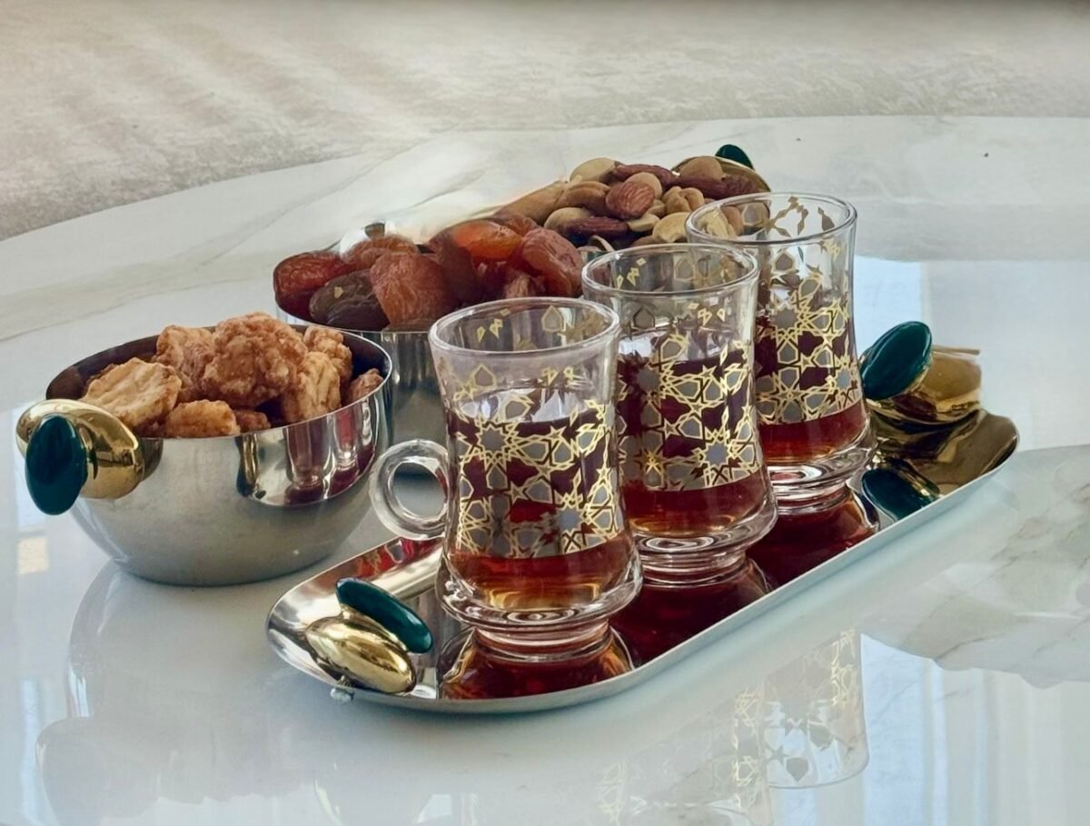 طقم ٤ قطع معدن فضي - Image 4