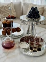 طقم 3 قطع معدن فضي